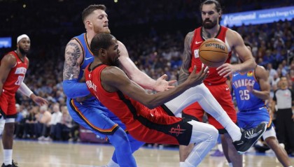 杜兰特23分六犯申京39+11+7 雷霆双加时逆转火箭