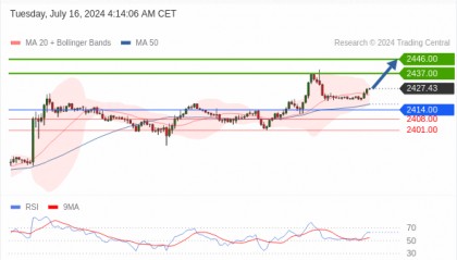 每日策略：07/16 外汇黄金原油行情分析