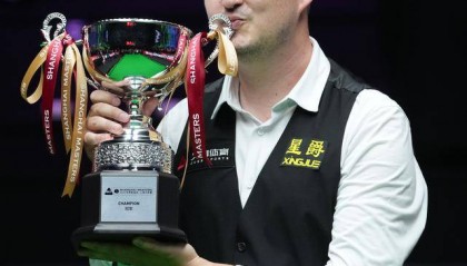 斯诺克上海大师赛-威尔逊11-9卡特 时隔十年再夺冠