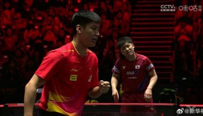 中国选手薛飞回应淘汰张本智和